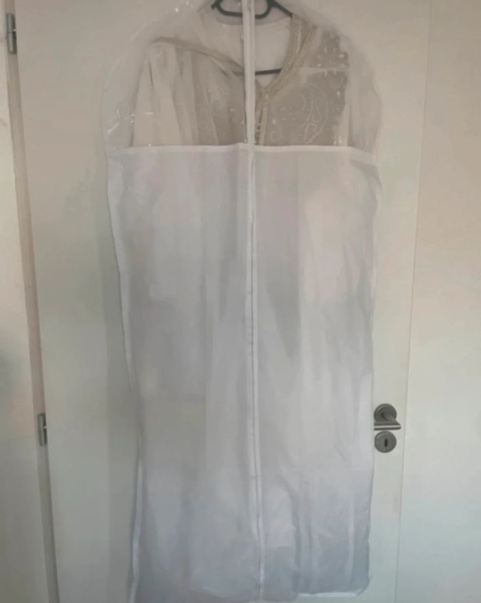 Caftan blanc argent - photo numéro 8
