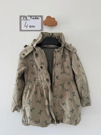Veste avec doublure - taille 4 ans 🌸