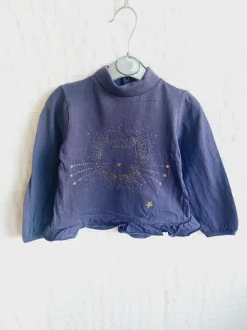 Pull col montant Mes Petits Cailloux 24 mois