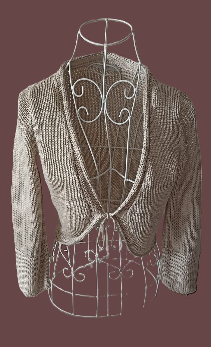 Gilet Boléro Chic Cache Cache - Parfait pour sublimer vos tenues !