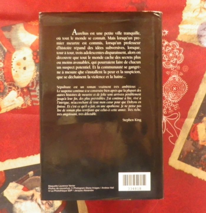 Sépulture de Stephen Dobyns Ed. France Loisirs - photo numéro 2