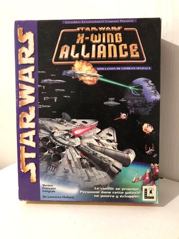 Jeux vidéo vintage pc Big box ordinateur star wars x-wing alliance