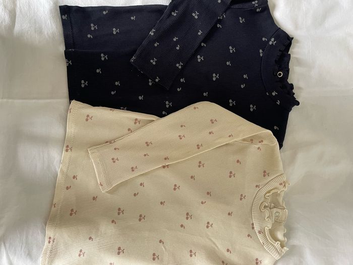 Lot de 2 t-shirt manches longues 2 ans