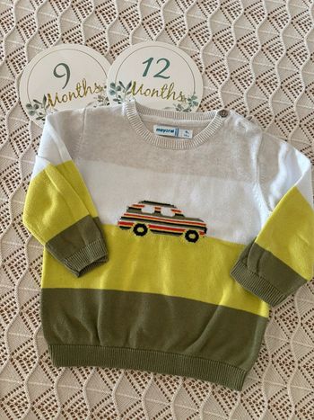 Pull léger bébé 9 mois