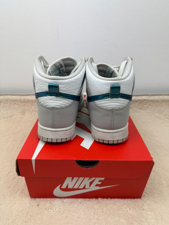 Nike Dunk High Rétro Grey Fog Taille 40 - photo numéro 4