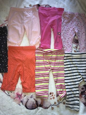 Lot 7 legging 6 mois