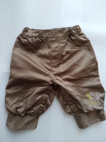 Pantalon Satiné Bébé Fille Taille 12 Mois