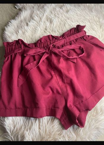 Short rouge avec ceinture Shein Taille XL / 42