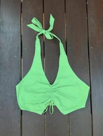 Crop top vert H&M