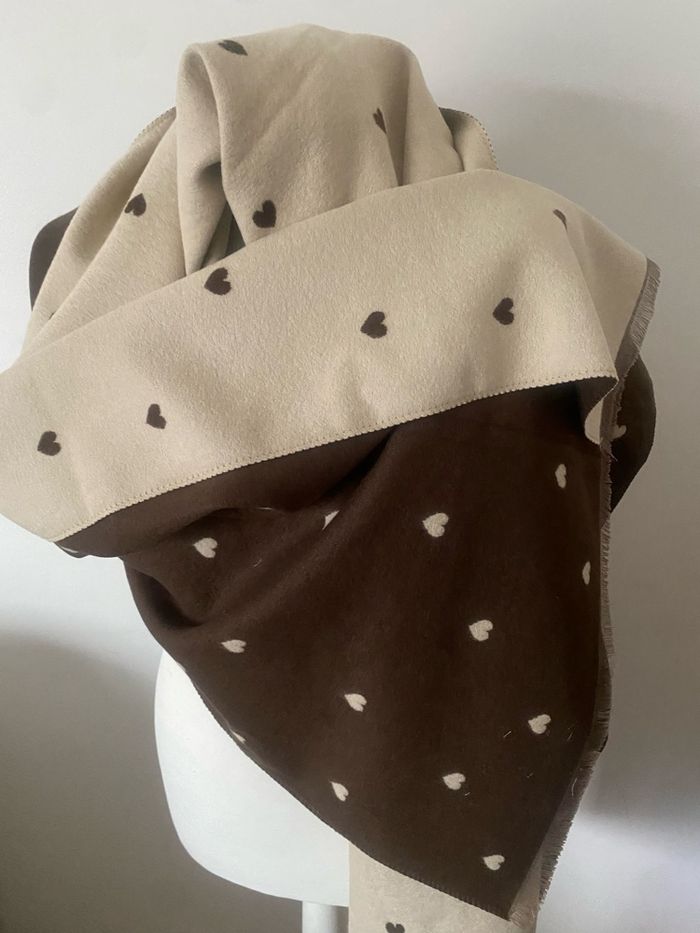 Superbe grande écharpe d'hiver neuve - photo numéro 4