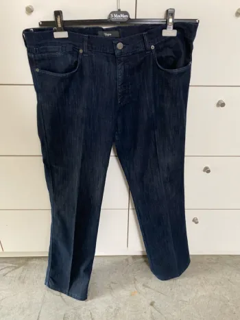 Superbe jean bleu marine || zegna || city fit regular rise