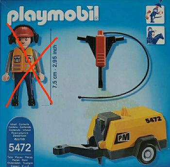 Playmobil 5472 marteau piqueur