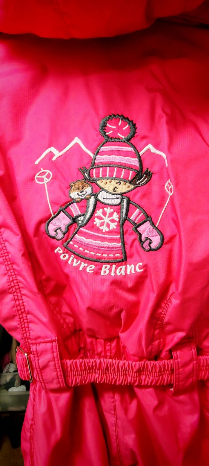 Combinaison ski poivre rose 4ans - photo numéro 10