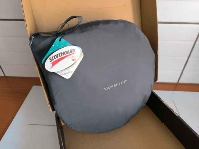 NEUF VanMoof Poncho de pluie pour vélo / Boncho - taille S - gris - photo numéro 2
