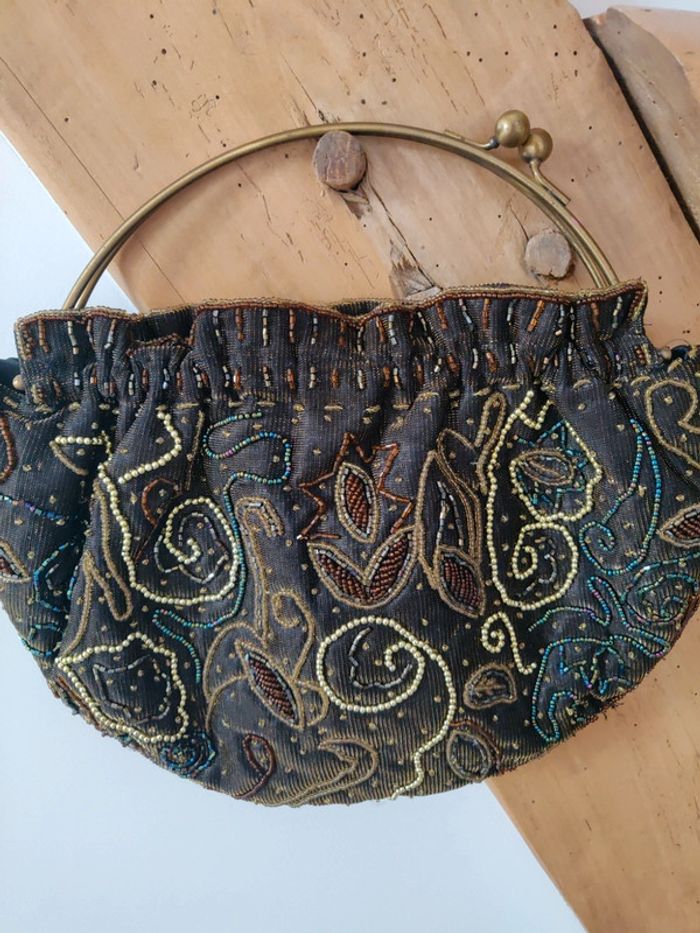 Pochette vintage y2k perles