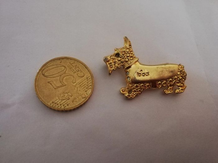 Magnifique broche fox vintage authentique