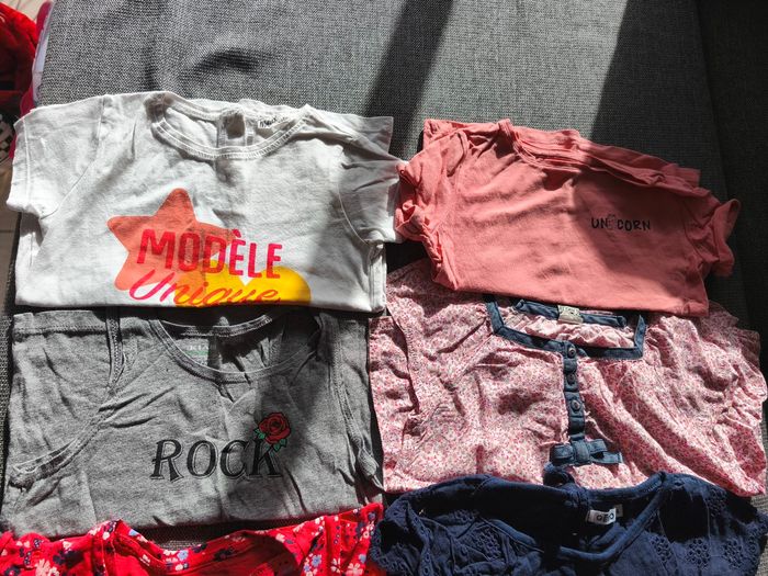 Lot tee shirt manches courtes - photo numéro 2