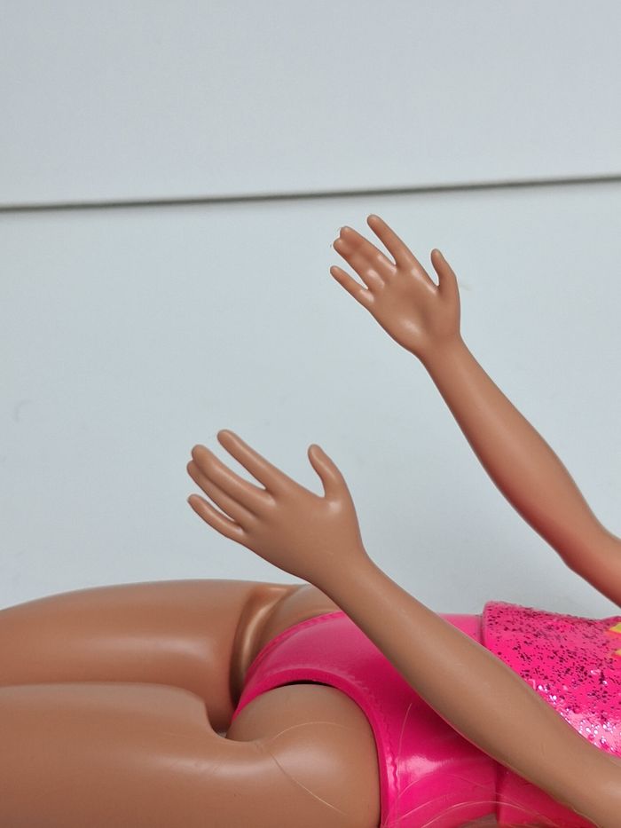 Poupée mattel Barbie Princess Dreamtopia mèche mauve gjk13 - photo numéro 7