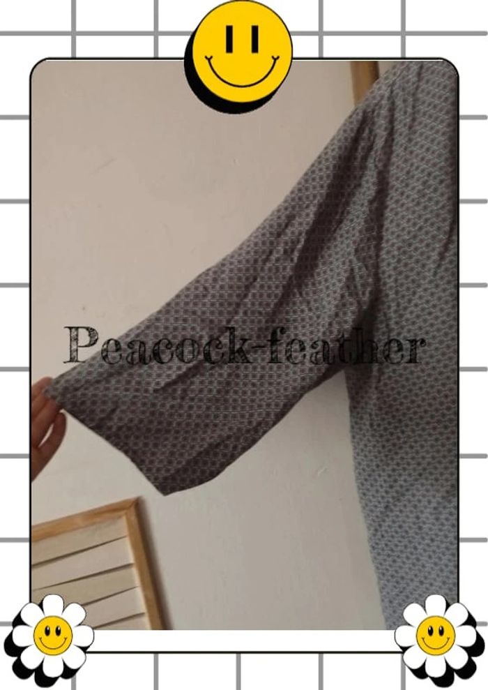 Blouse bleue 3/4 44 - photo numéro 3