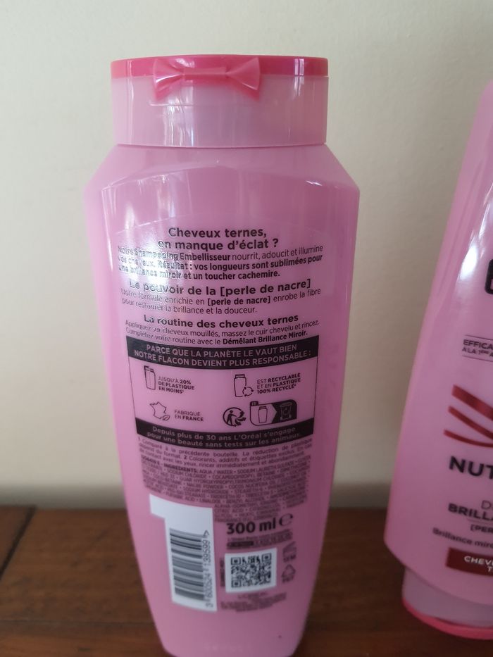 Lot de 2 flacons (Shampooing et démêlant) Elseve l oreal Paris - photo numéro 3