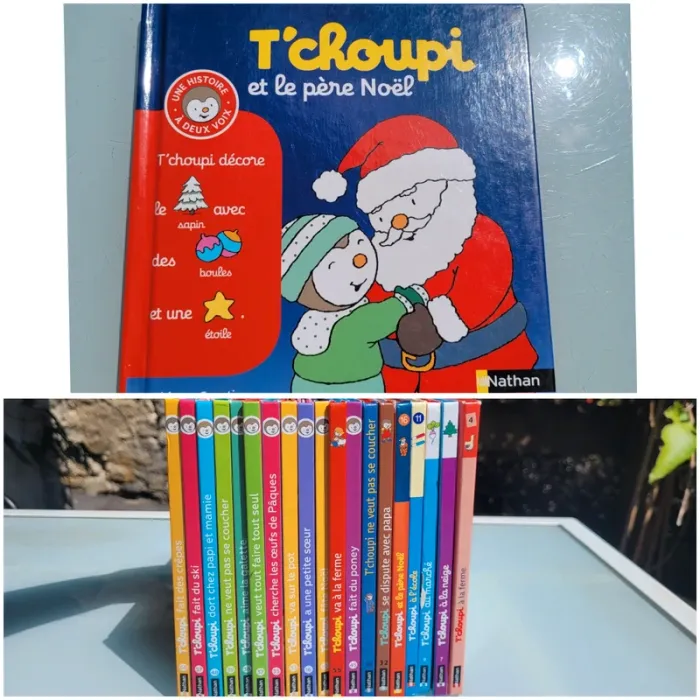 T’choupi : Histoire à 2 voix, tome 16 🎅 T'choupi et le Père-Noël 🎄 71
