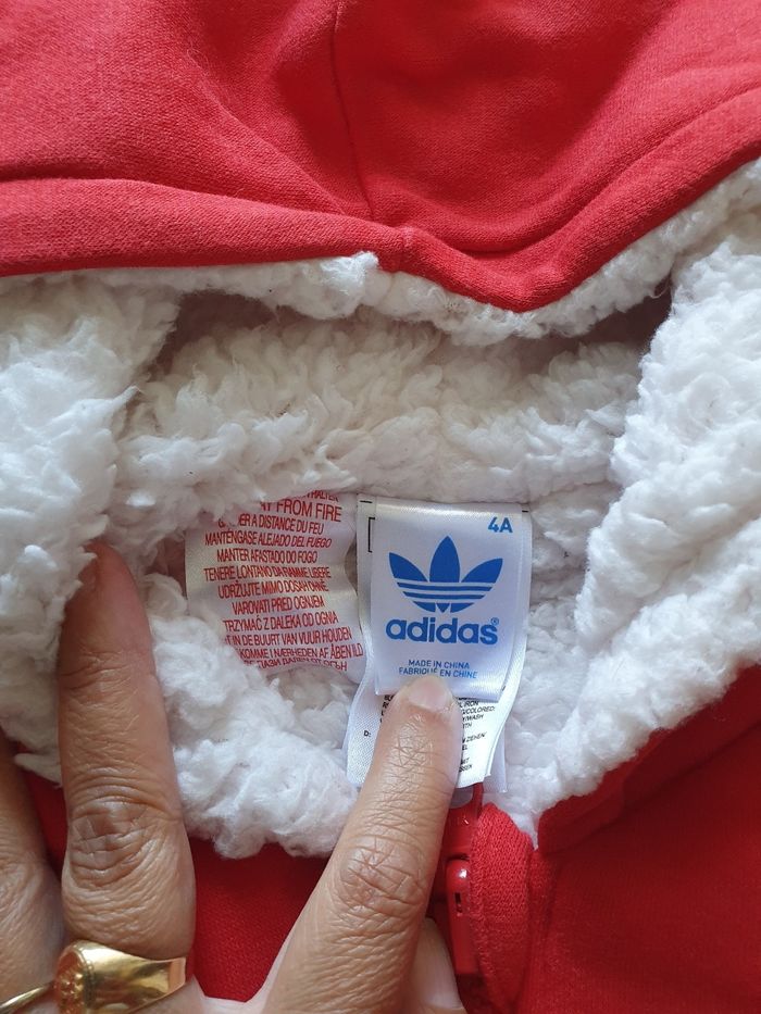 Veste 4 ans adidas doublé - photo numéro 2