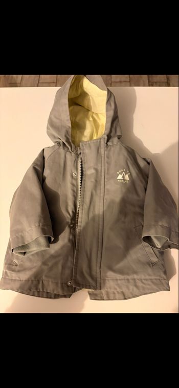 Veste bébé garçon réversible 6mois