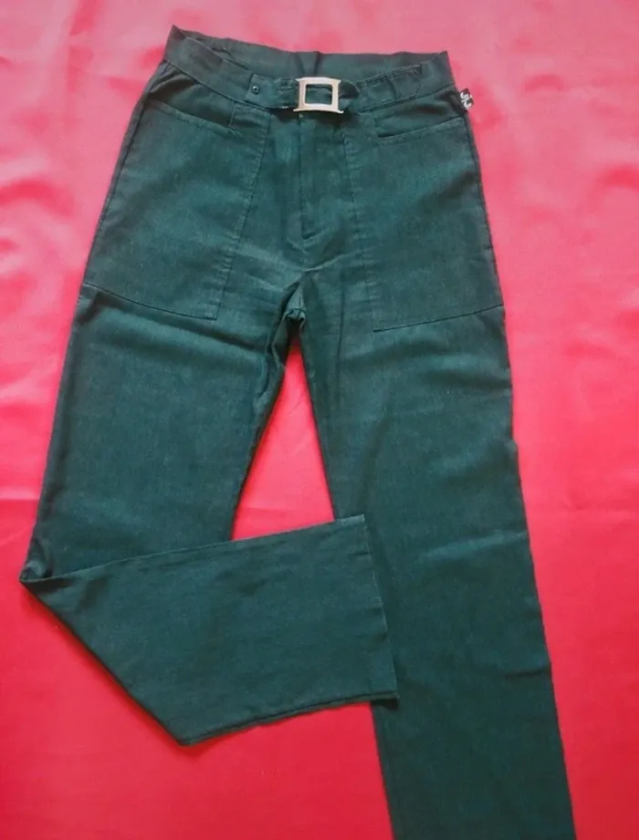 Pantalon taille haute extensible taille 36