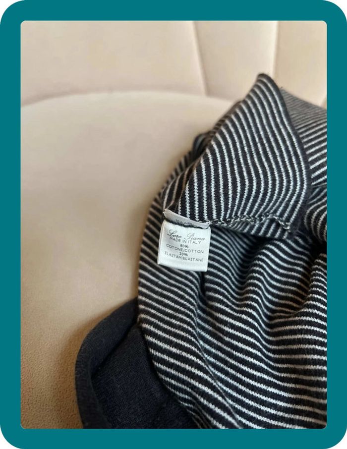 Polo jersey tricot manches courtes 12 mois - Loro Piana - photo numéro 7