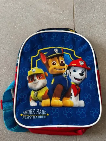 Petit sac à dos pat patrouille, bon état, 20x25cm