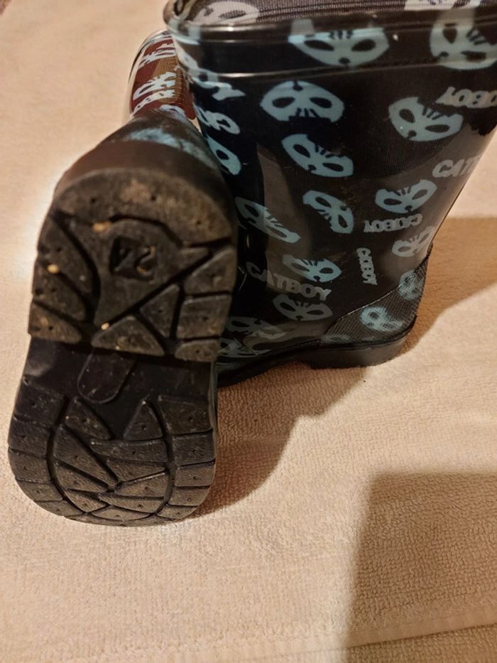 Bottes de pluie pyjamasques taille 24 - photo numéro 3