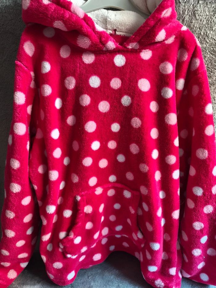 Sweat Polaire à Pois - Ultra Doux et Confortable