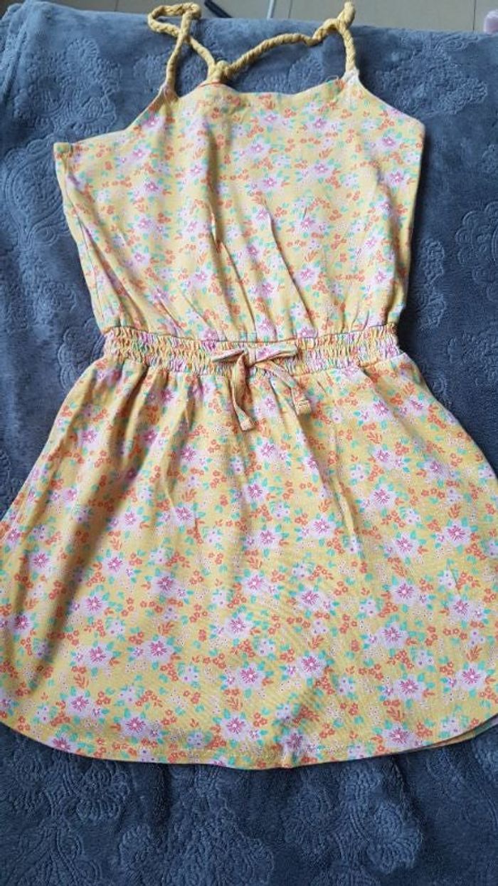 Robe jaune 6 ans