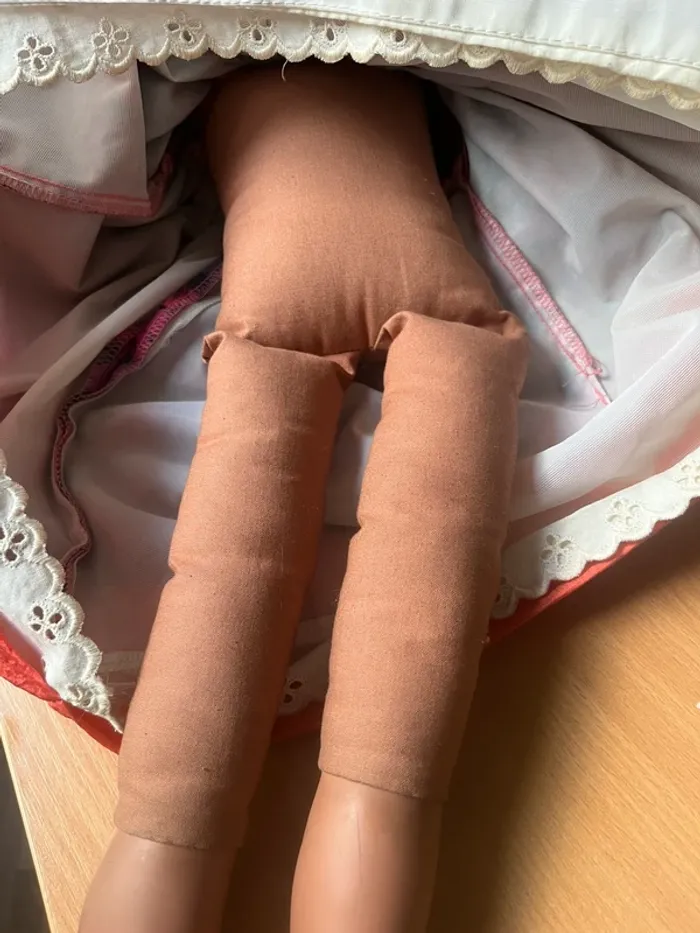Poupée Corolle Canelle – 52 cm – 1989 – Très bon état – Robe d’origine - photo numéro 8