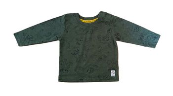 T shirt vert kaki. Simba. Le Roi Lion. Manches longues. Primark. Taille 6/9 mois. 74 cm