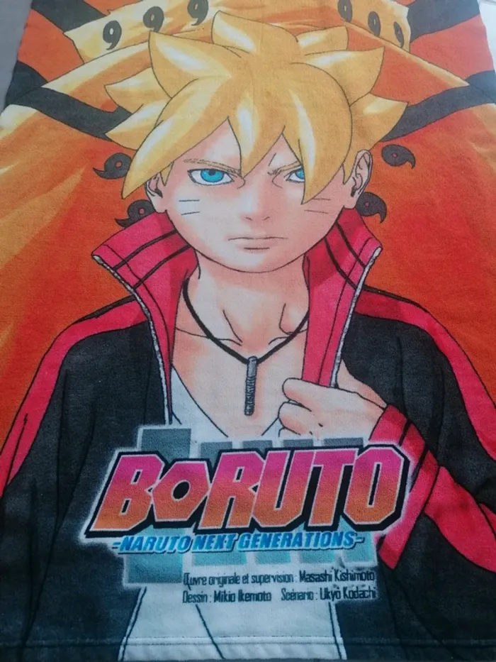 Serviette de plage Boruto. Naruto next generations - photo numéro 2