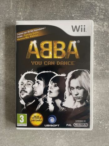 Jeu pour Nintendo Wii, ABBA, you can dance, en français.
