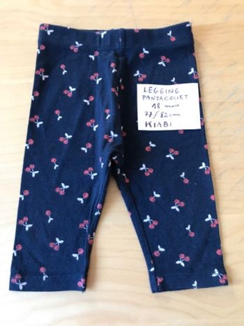 Legging /Pantacourt 18 mois 77/82 cm Kiabi