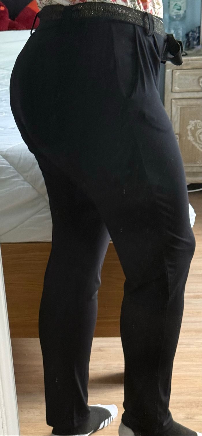 Pantalon fluide noir « Blancheporte » - photo numéro 7