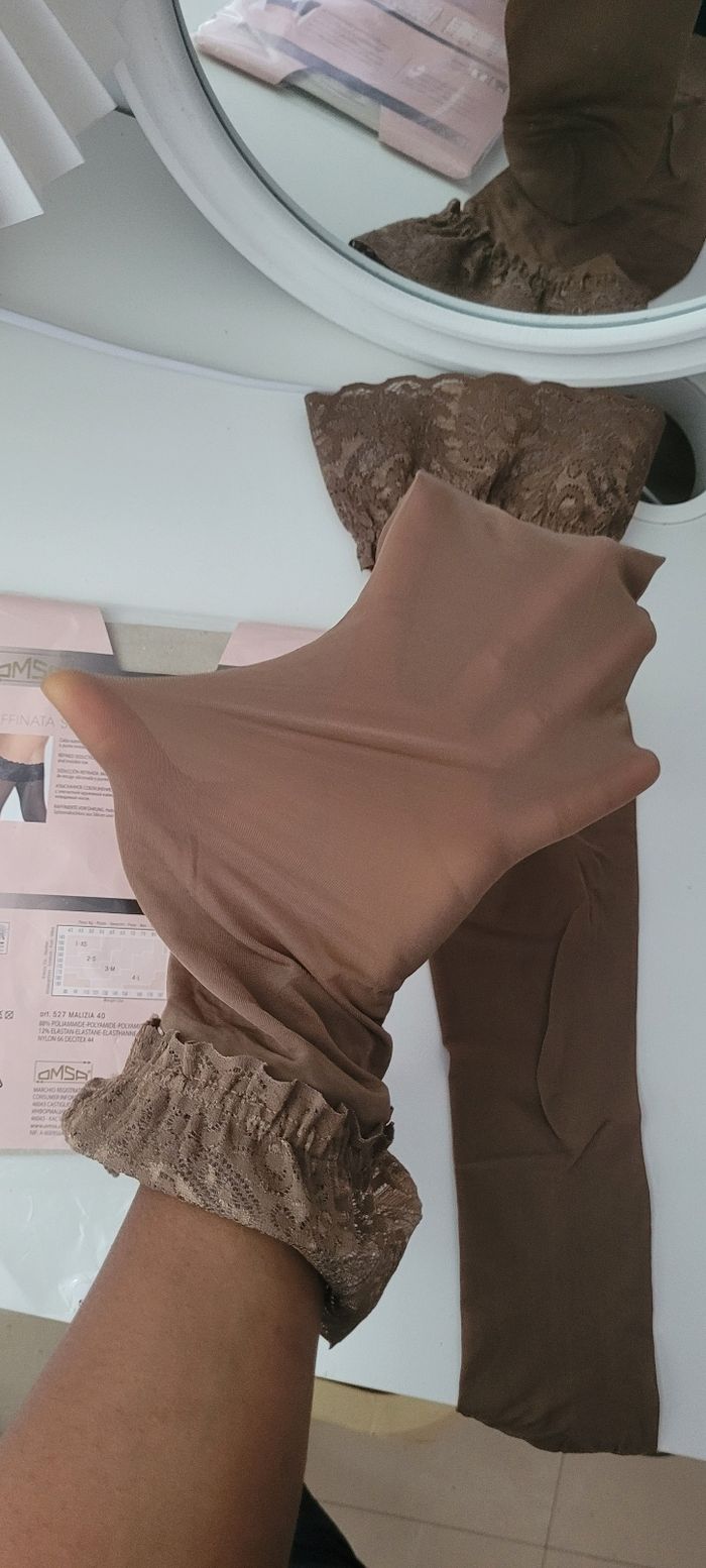 Bas beige foncé - photo numéro 5