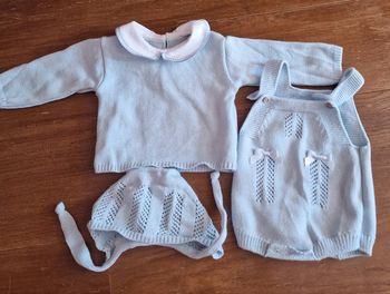 Ensemble bleu bébé