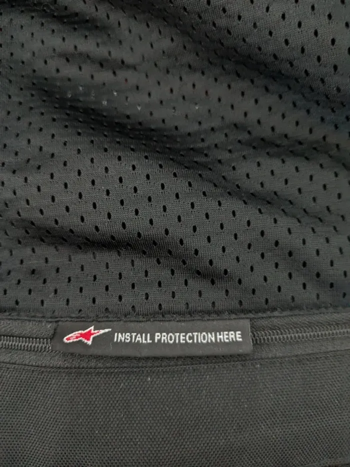 Blouson noire veste moto - Alpinestars - taille L - photo numéro 8