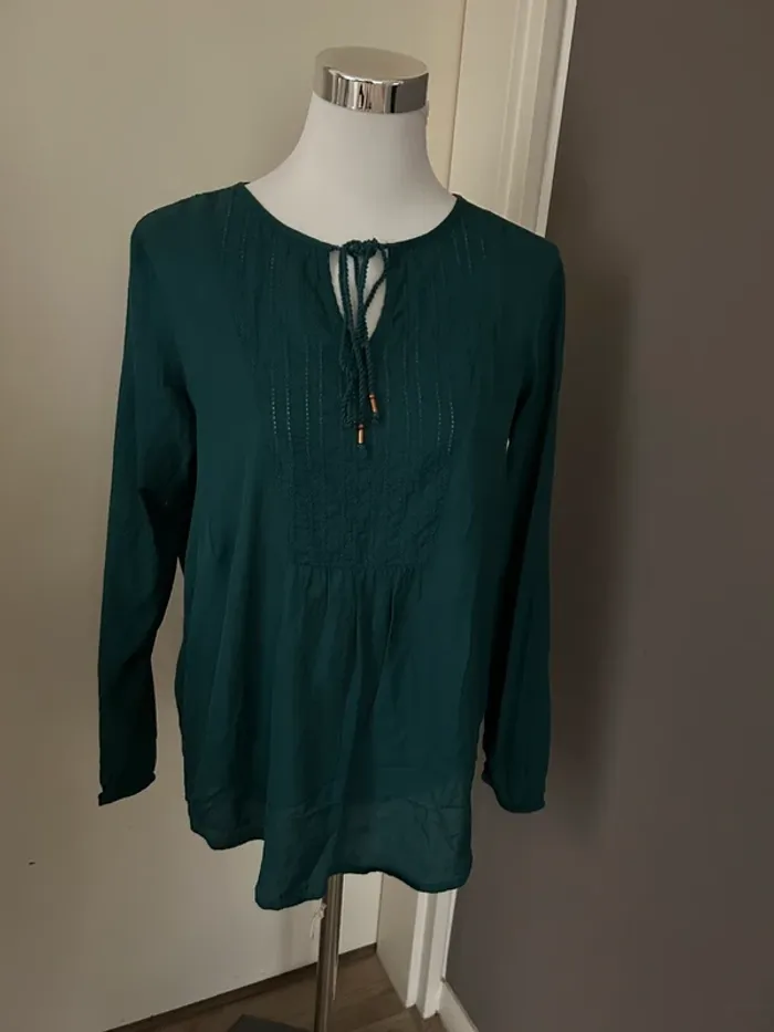 Edc by esprit blouse verte  femme, taille 38