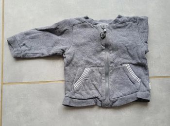 Gilet zippé 12 mois