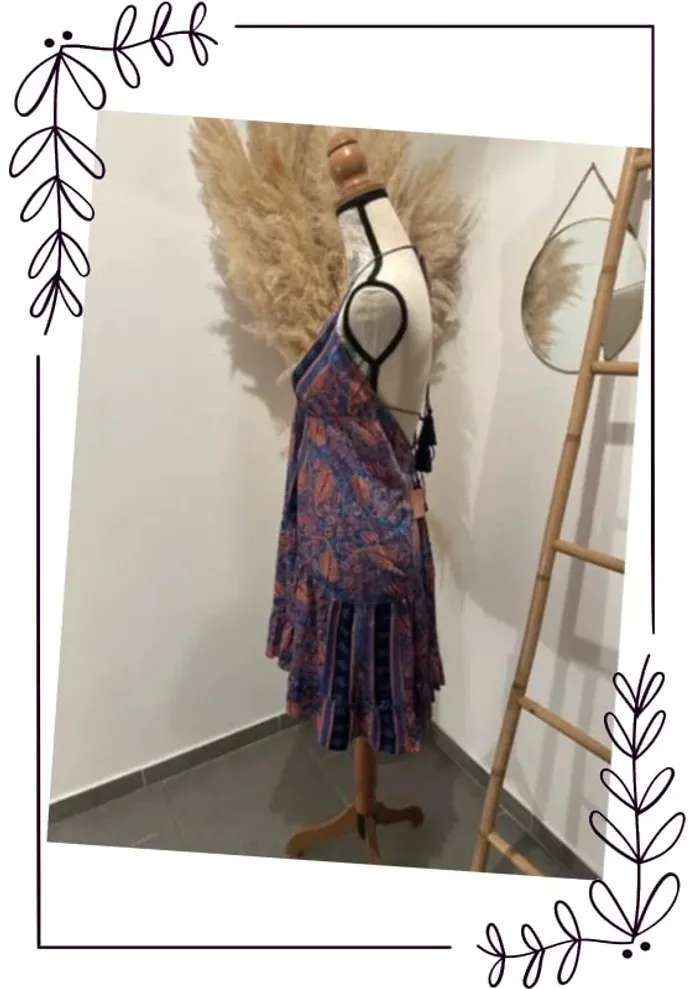 Robe d’été fluide dos nu neuve - photo numéro 4
