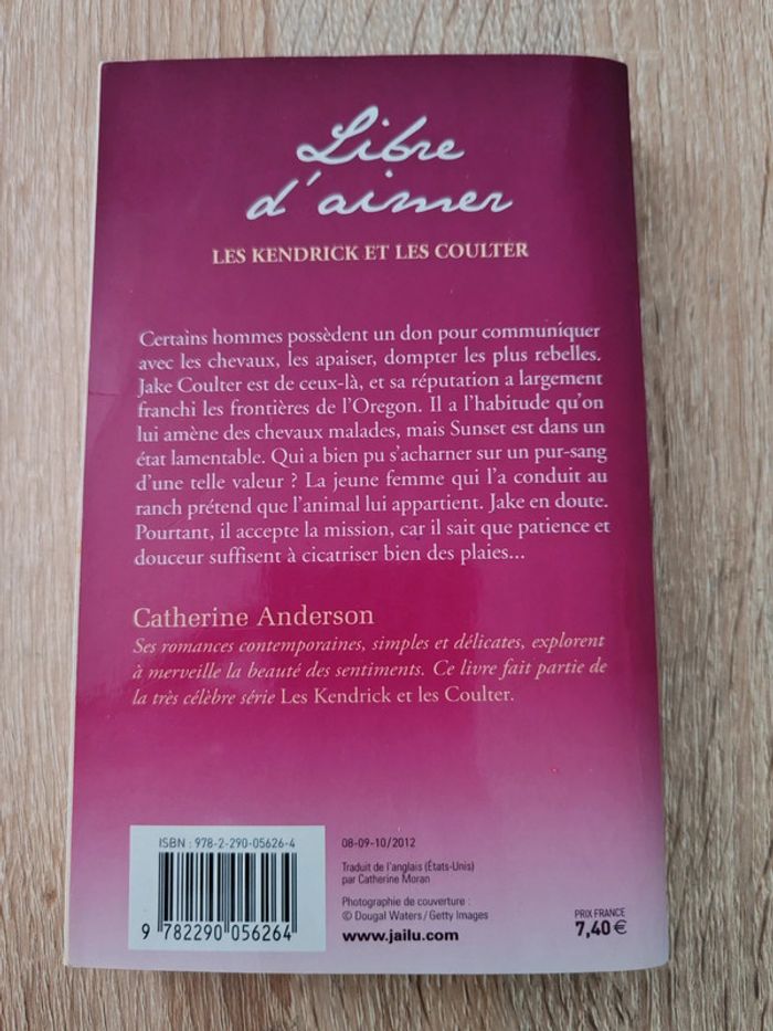 Catherine Anderson 🌸 Libre d'aimer - photo numéro 2