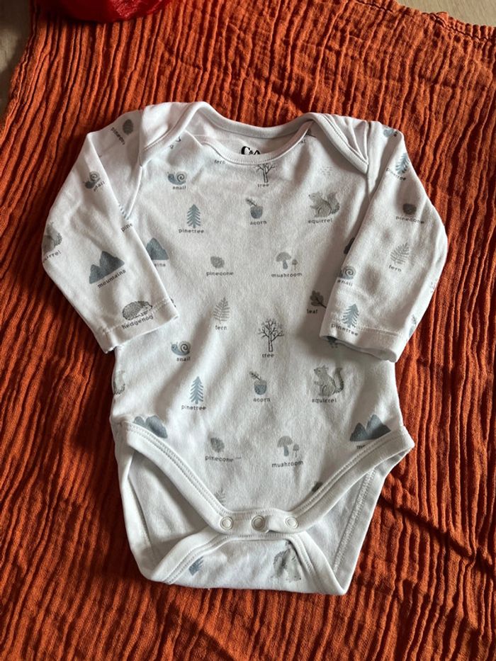 Body automne c&a baby 62cm - photo numéro 2