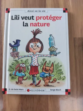 Livre Lili veut protéger la nature
