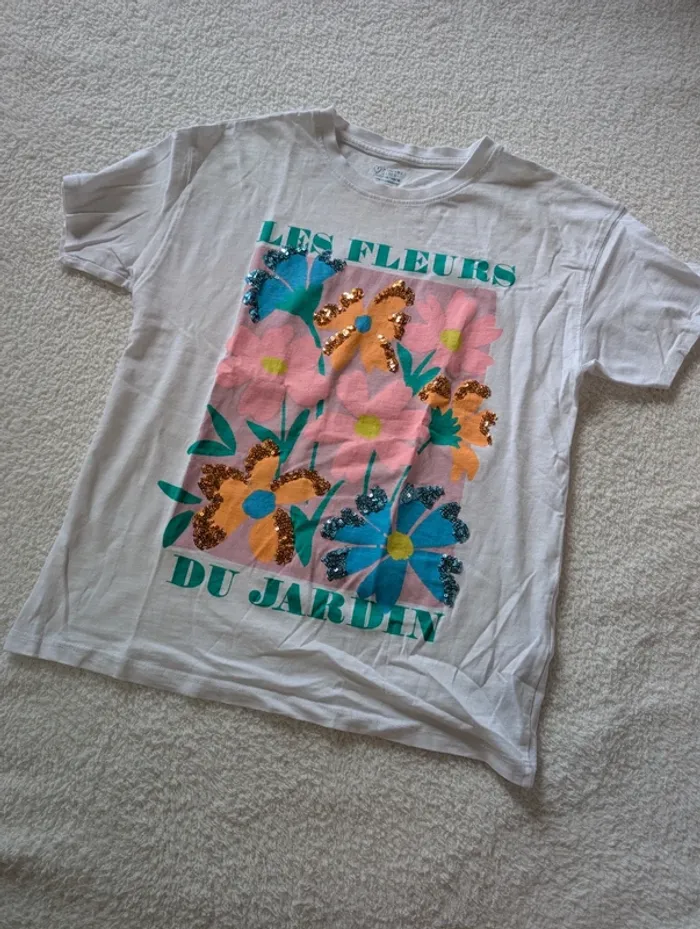 🌸 T-shirt Primark – 11/12 ans - photo numéro 2