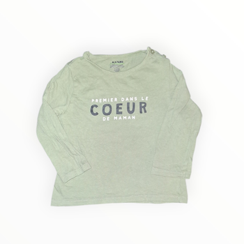 T-shirt manches longues - 12 mois - Kiabi 